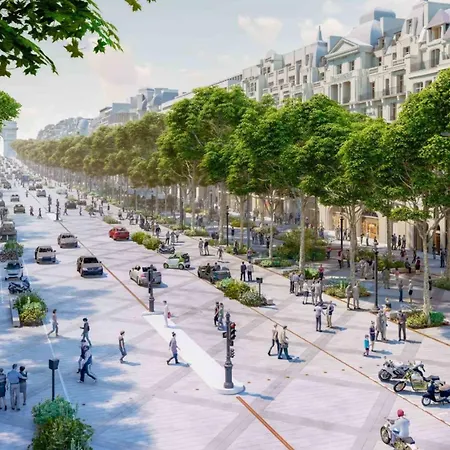 Апартаменты Elegant 2-bedroom In The Heart Of Paris' 8th Arrondissement *